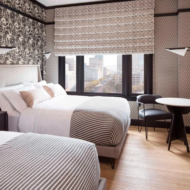 غرفة بريميير بسريرين مزدوجين بإطلالة على المدينة، San Francisco Proper Hotel Ex Renoir 1/8
