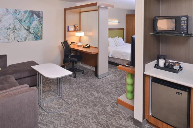 Studio, King Bed, Sofa, Springhill Suites By Marriott 3/4