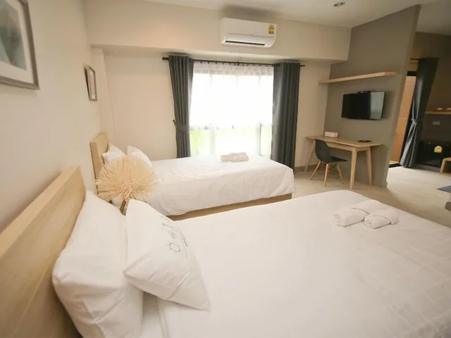 غرفة قياسية بسريرين منفصلين، Bunprasop Garden Hotel 4/6