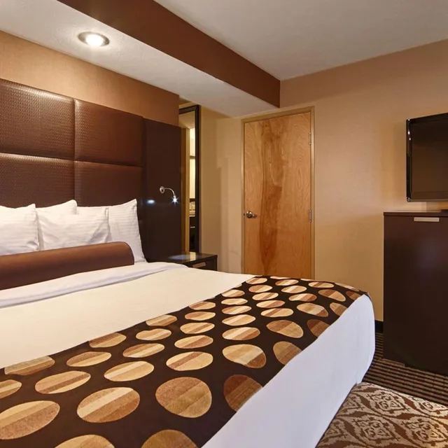 غرفة بسرير كينج بحوض استحمام لذوي الإعاقة، Sonesta Essential Indianapolis Airport 1/4