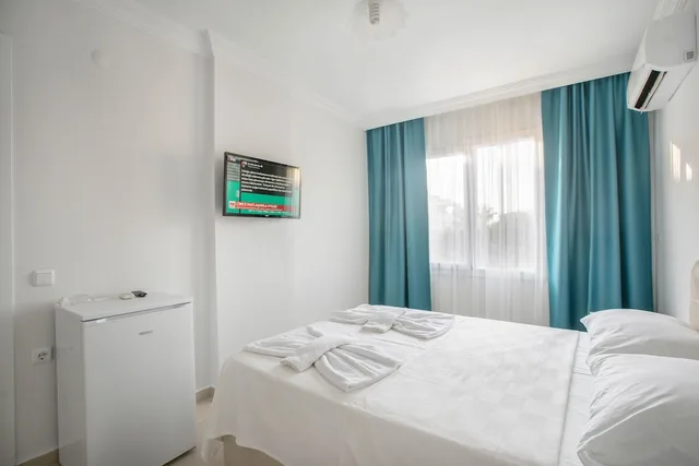 استوديو بسرير كوين بإطلالة على الحديقة، Antioch Apart Otel 1/2