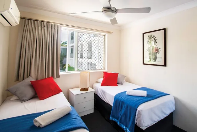شقة بسرير كوين وسريرين منفصلين بغرفتي نوم، Key Largo Apartments 5/10