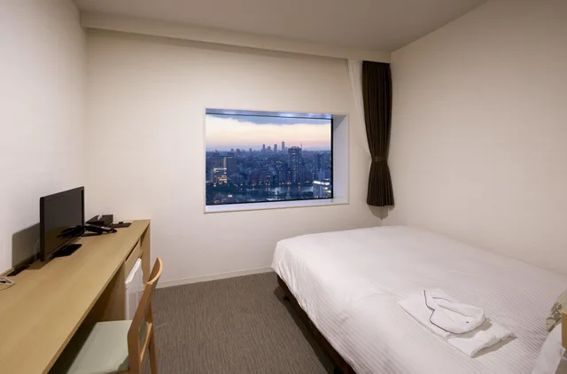 Comfort, Single, City View, Light Housekeeping، HOTEL Crown Hills Ueno Premier (ex Life Tree Ueno) 1/2