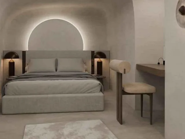 Premier, Suite, King Bed, Outdoor Jetted Tub، Andronis Luxury Suites 2/6