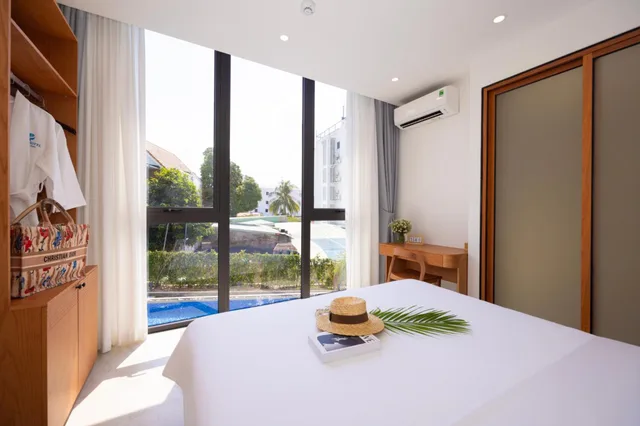 شقة اقتصادية بسريرين كينج بـ3 غرف نوم، Gaia Hotel Phu Quoc 1/1