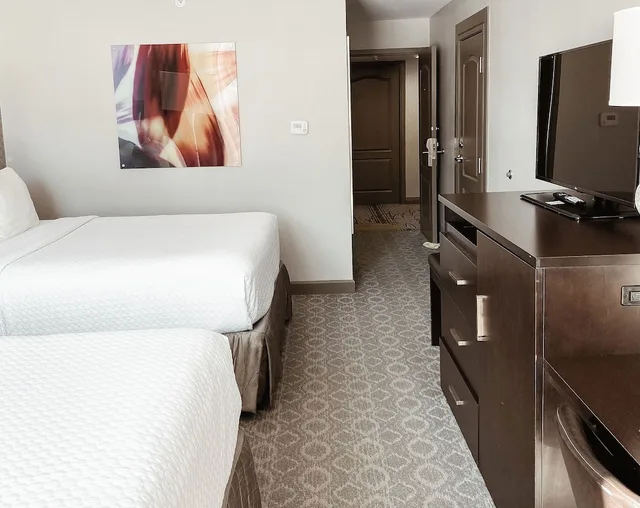 غرفة قياسية بسريرين كوين لذوي الإعاقة، Crowne Plaza Chicago Sw Burr Ridge 1/7