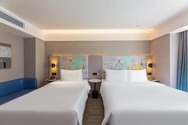 غرفة عائلية بسريرين مزدوجين، Mercure Harbin West Railway Station 3/4