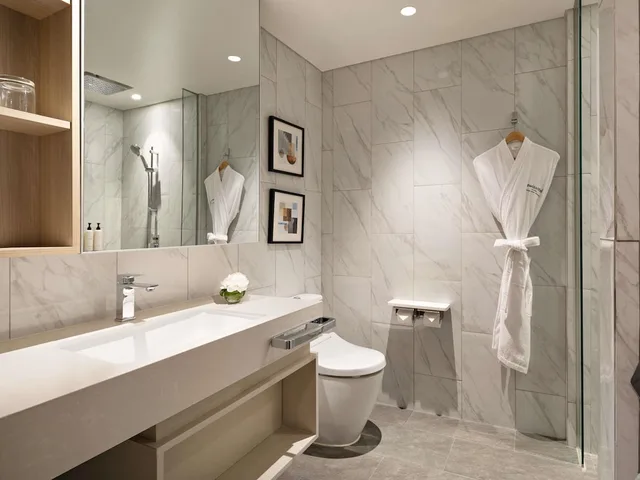 2 Bedrooms, Signature, Swiss, Apartment, 2 Double Beds, Swissotel Living Jakarta Mega Kuningan 6/8