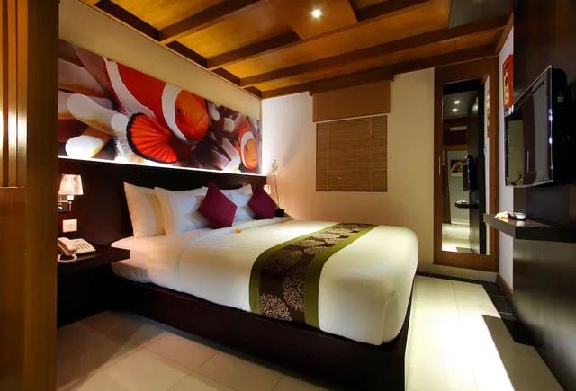 جناح عائلي بسرير كوين وسريرين منفصلين بغرفتي نوم، The Banyumas Villa 1/8