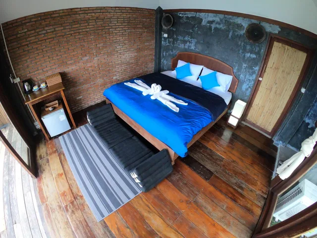 بنغل بإطلالة على البحر بشرفة، Blue Heaven Resort Koh Tao 5/8