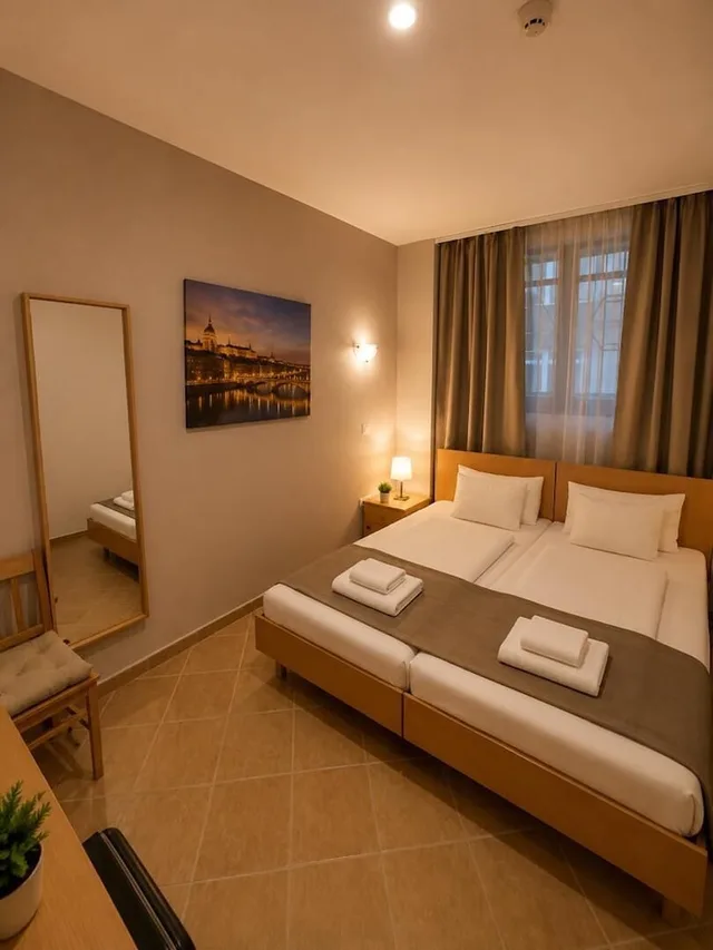 غرفة أساسية بسرير كينج، Esprit Hotel Budapest 6/10
