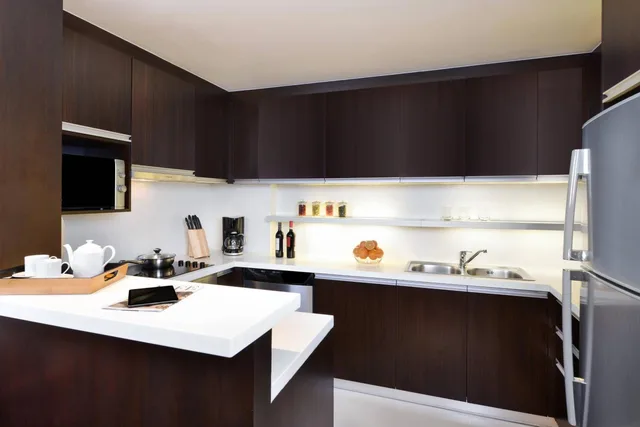 جناح بريميوم بإطلالة على المدينة بغرفة نوم واحدة، Marriott Executive Service Apartment Sathorn Vista 8/10