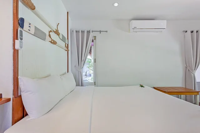 استوديو بسرير مزدوج بإطلالة على الحديقة، Malibu Beach Resort, Koh Samui 8/10