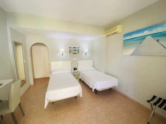 غرفة قياسية مفردة بسريرين منفصلين في الطابق الأرضي، Hotel Los Jazmines 5/9