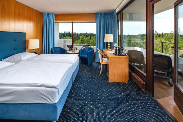 غرفة كومفورت ركنية بإطلالة على الجبل بغرفة نوم واحدة، AHORN Harz Hotel Braunlage 1/2