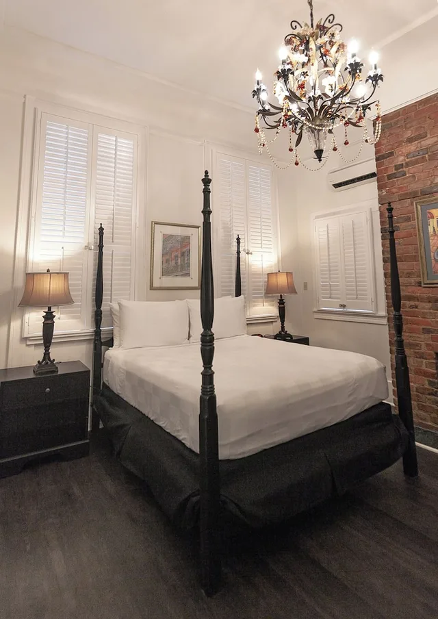 غرفة ديلوكس بسرير كوين، Historic Streetcar Inn 5/10