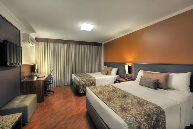 غرفة سوبيريور بسريرين منفصلين، Hotel Deville Business Maringa 1/4
