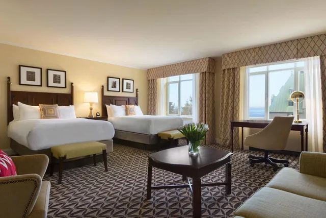 غرفة ديلوكس بسريرين مزدوجين، Fairmont Le Manoir Richelieu 4/5
