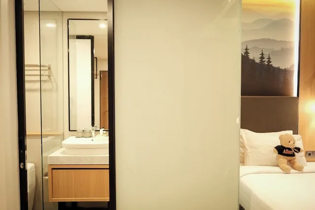 غرفة تنفيذية بسريرين منفصلين، Allura Azana Resort Tawangmangu 7/8
