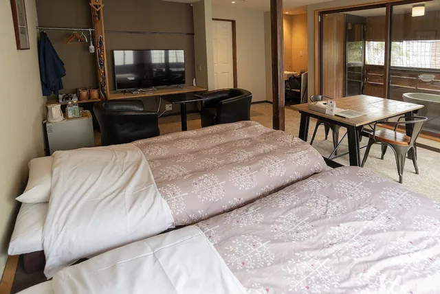Type A, Twin Beds, Hot Spring Bath, Kusatsu Onsen Eidaya 4/6