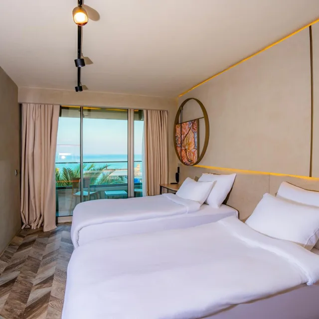 غرفة بسرير مزدوج أو سريرين منفصلين بشرفة، Alanya Buyuk Hotel 1/10