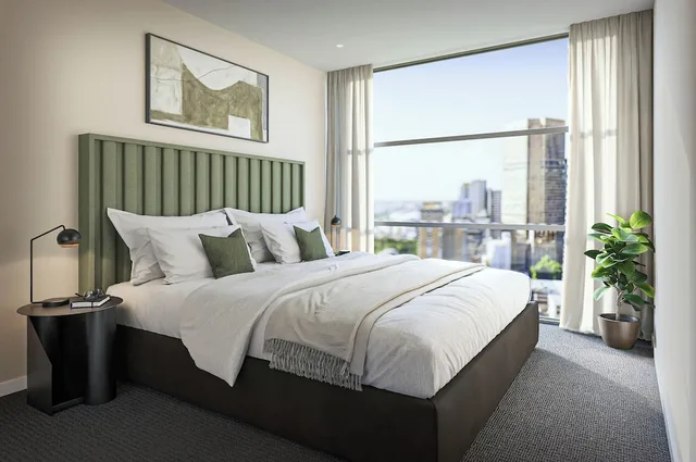 شقة بسريرين كينج بغرفتي نوم، Oaks Melbourne on Lonsdale Suites 3/10