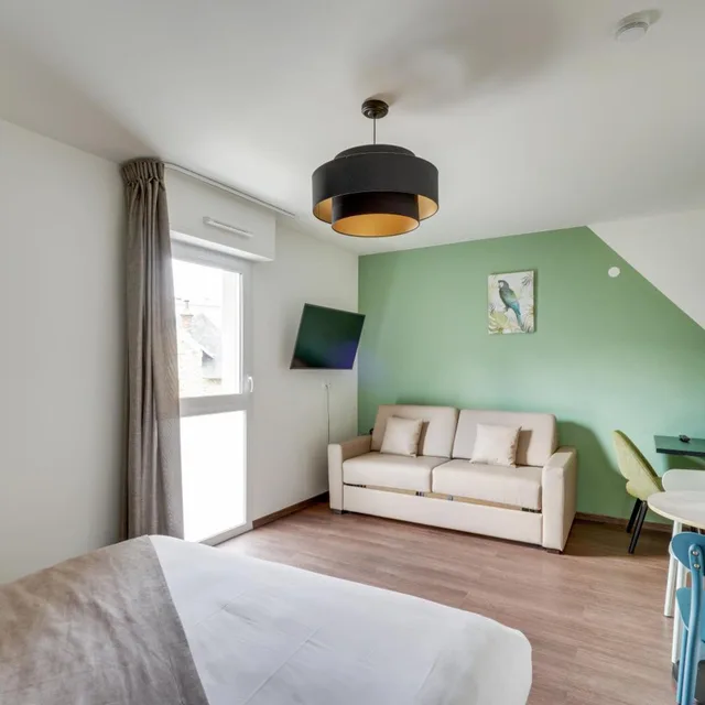 استوديو تنفيذي بشرفة، All Suites Appart Hotel Palaiseau - Massy TGV 2/8