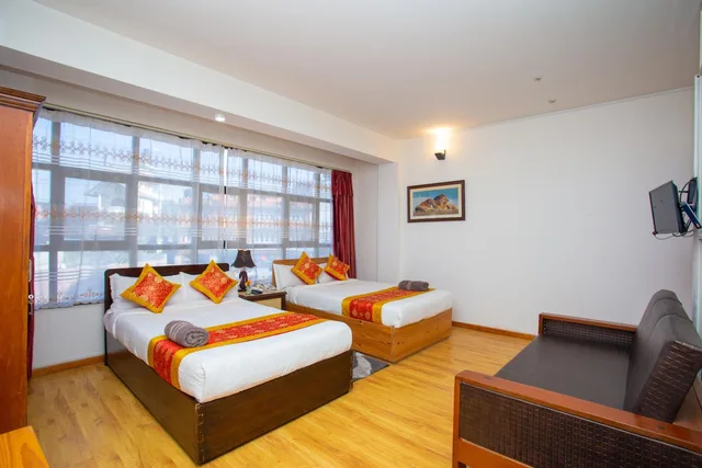 غرفة سوبيريور بسرير مزدوج أو سريرين منفصلين، The Boudha Inn 1/1
