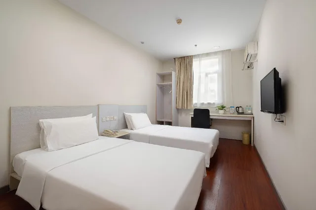غرفة بسريرين، Hanting Hotel Shanghai Pudong Airport 2/2