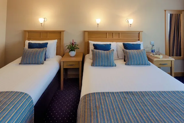 غرفة كلاسيكية بسرير مزدوج وسرير فردي، Rochestown Lodge Hotel 1/1