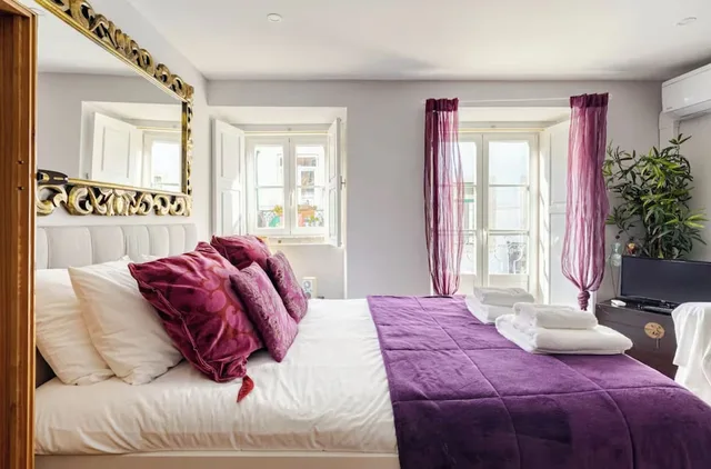 استوديو سوبيريور بسرير كوين بإطلالة على المدينة بشرفة، Lisbon Core Apartments In Bairro Alto Chiado 9/10