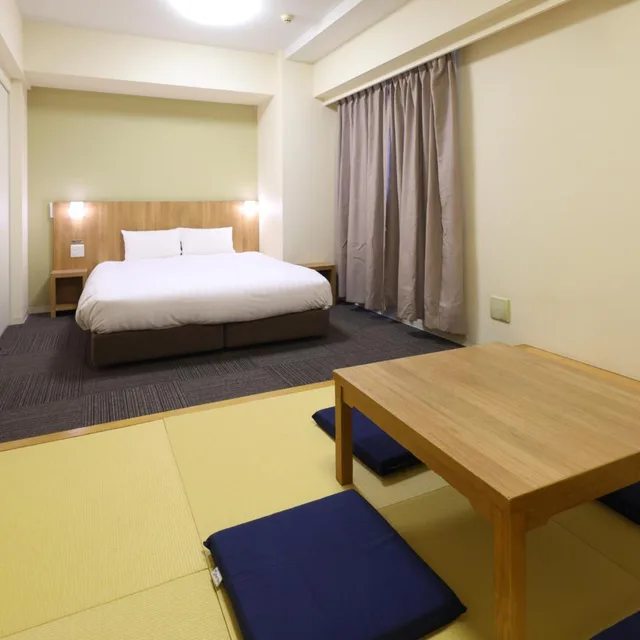 غرفة بسرير كوين بأرضية تاتامي، Dormy Inn Express Mikawa Anjo 1/2
