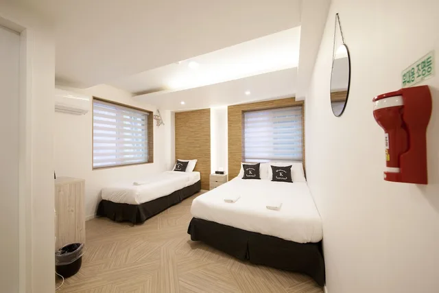 غرفة ثلاثية بسرير مزدوج وسرير فردي، K-Guesthouse Seomyeon 1 4/7