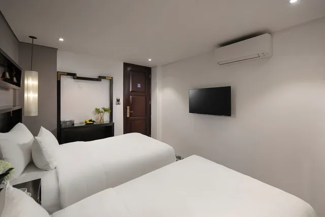 غرفة تنفيذية بسرير كوين، Carillon Boutique Hotel 3/7