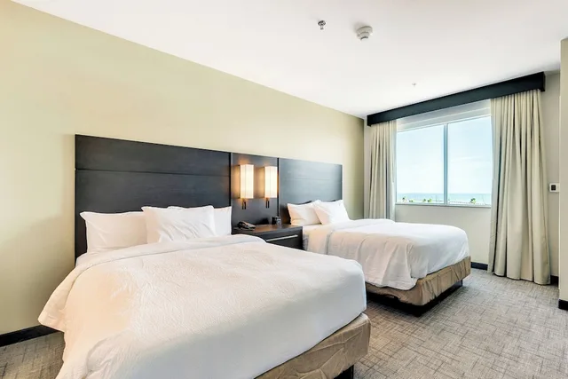 studio, 2 queen beds, bay view، Residence Inn Corpus Christi Downtown 1/4