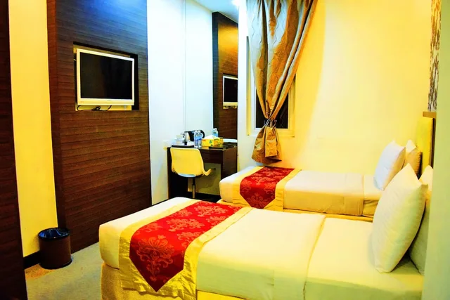 غرفة ديلوكس بسريرين منفصلين، Springz Hotel Bukit Jalil 2/4