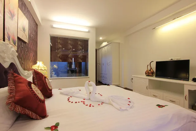 غرفة عائلية رباعية بإطلالة على المدينة، Hanoi Inner Hotel 3/5