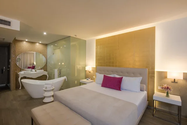 غرفة بريميوم مفردة بإطلالة على الحديقة، Platinum Yucatan Princess All Inclusive Suites & Spa Resort Adults Only 7/10