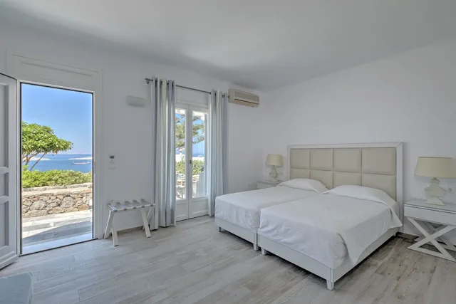 غرفة قياسية بسريرين منفصلين بإطلالة على البحر، Hotel Alkyon 2/5