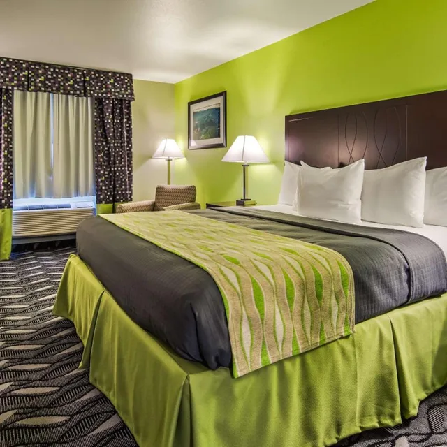 غرفة بسرير كينج بحوض استحمام لذوي الإعاقة، Best Western Mt. Vernon Inn 4/10