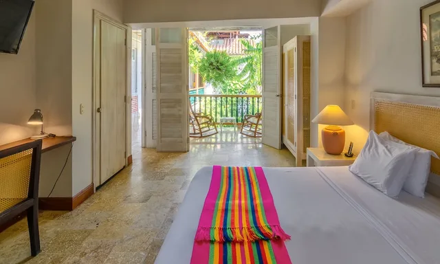 جناح بريميوم بسرير كينج، Hotel Casa Pizarro 3/3
