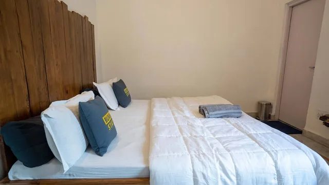 غرفة قياسية بسرير كوين بإطلالة على النهر، Bunk Stay Rishikesh 5/9