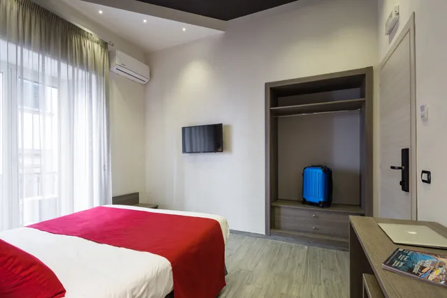غرفة بسرير مزدوج، Hotel Bella Napoli Ex de La Ville Hotel 2/5