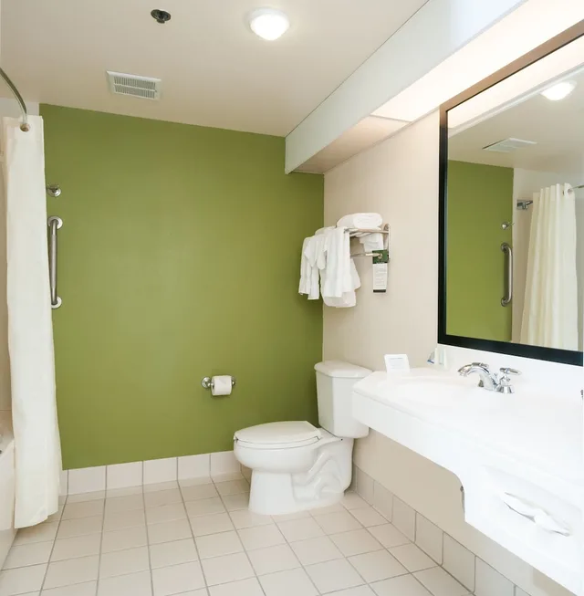 جناح بسرير كينج مع أريكة لذوي الإعاقة، Sleep Inn and Suites Hagerstown 1/1