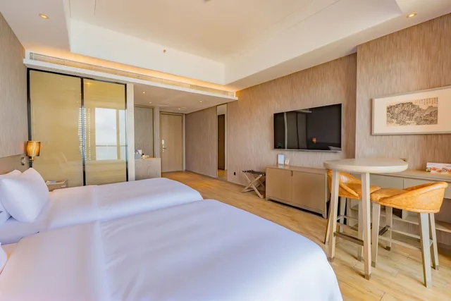 غرفة ديلوكس بسريرين منفصلين بإطلالة على البحر، Mangrove Tree Resort World (Coral Tower) 1/10