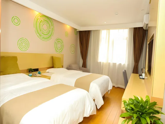 غرفة بزنس بسريرين، GreenTree Inn Suzhou Changshu Southeast Development Zone Southeast Avenue 2/2