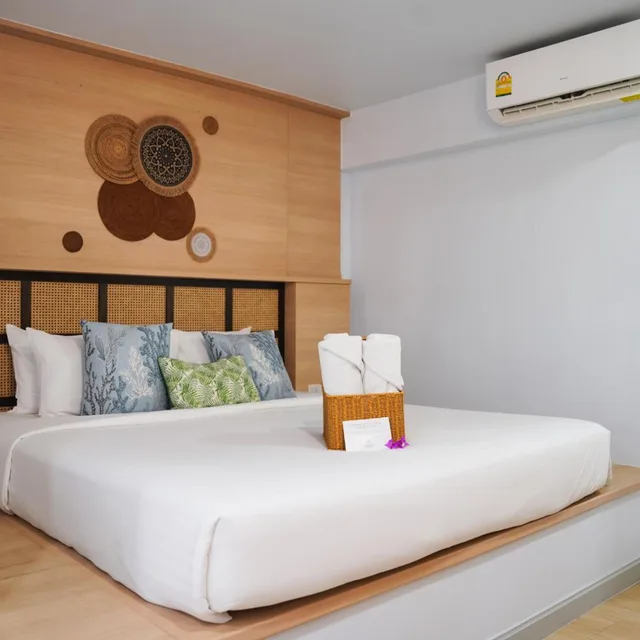 غرفة بسرير مزدوج بإطلالة على المسبح، Arawan Krabi Beach Resort 1/6
