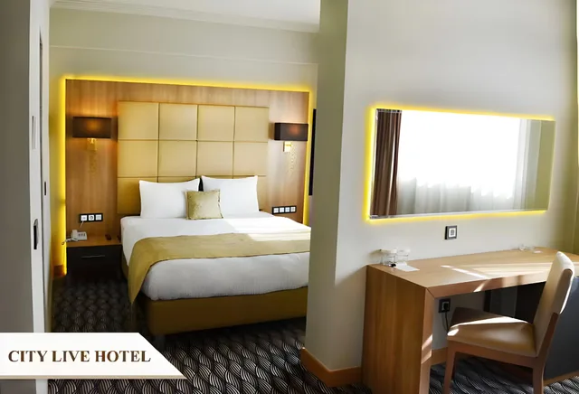 Standard, 2 Double Beds, City Live Hotel 1/1