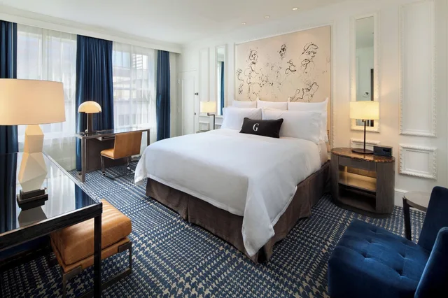 غرفة ديلوكس بسرير مزدوج بإطلالة على المدينة، The Us Grant A Luxury Collection Hotel San Diego 1/2