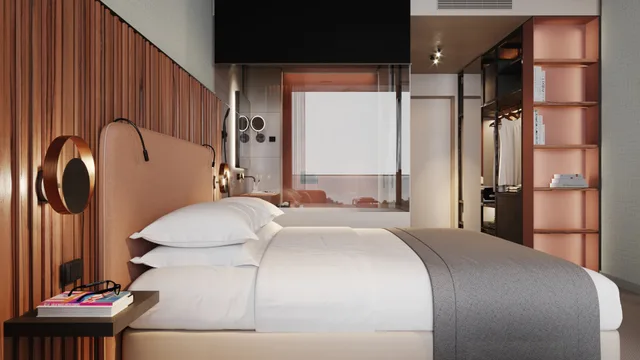 غرفة قياسية بسرير مزدوج، Hotel Verde Mar and Spa 2/3
